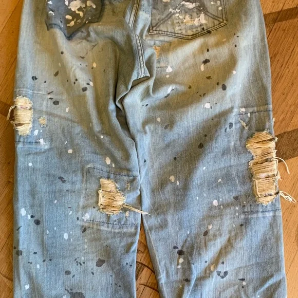 EUC Magnolia Pearl calico denims - Picture 6 of 6